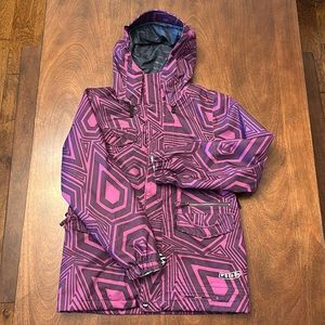 EUC Volcom Snow Shell Jacket - Nimbus - Medium